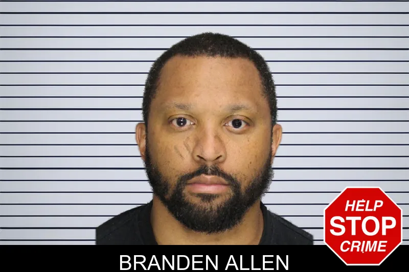 Branden Allen mugshot