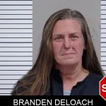 Branden Deloach mugshot