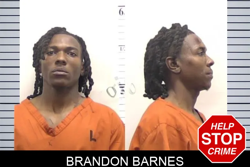 Brandon Barnes mugshot