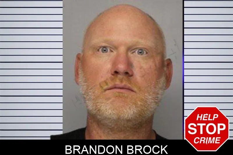 Brandon Brock mugshot