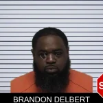 Brandon Delbert mugshot