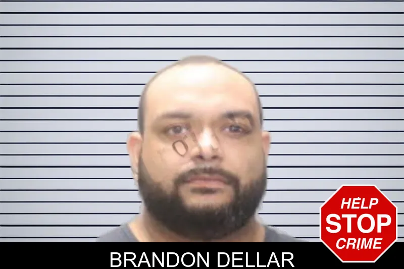Brandon Dellar mugshot