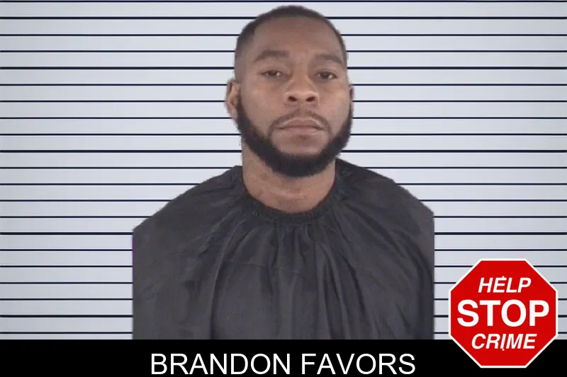 Brandon Favors mugshot