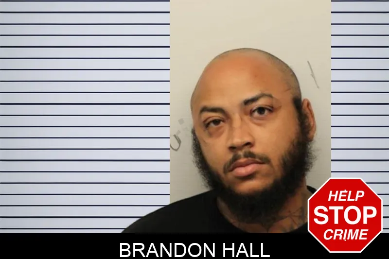 Brandon Hall mugshot