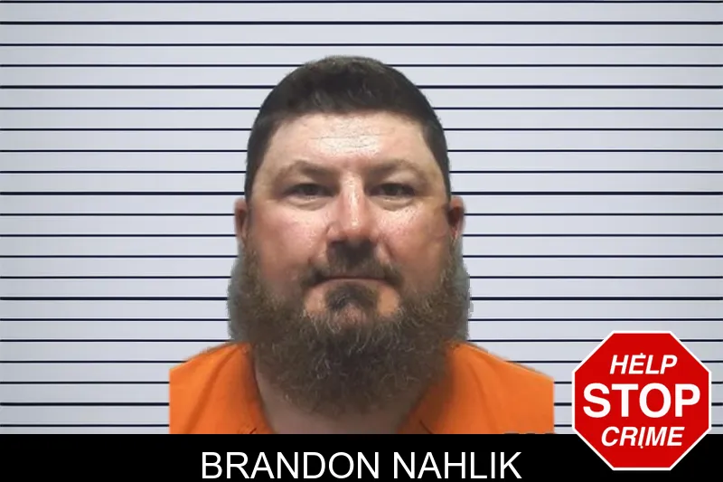Brandon Nahlik mugshot