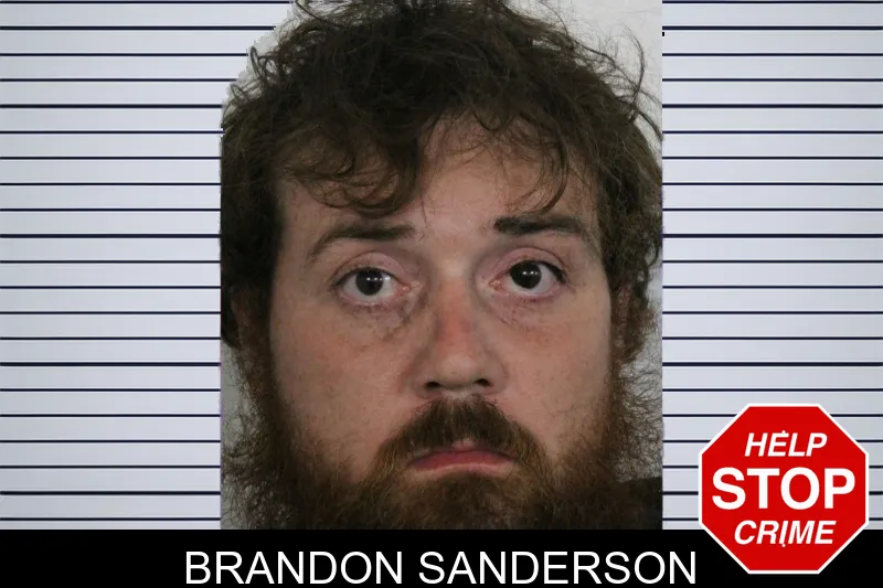 Brandon Sanderson mugshot