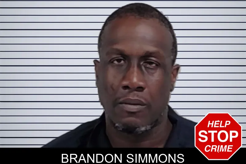 Brandon Simmons mugshot – Lowndes County , Georgia Brandon Simmons mugshot