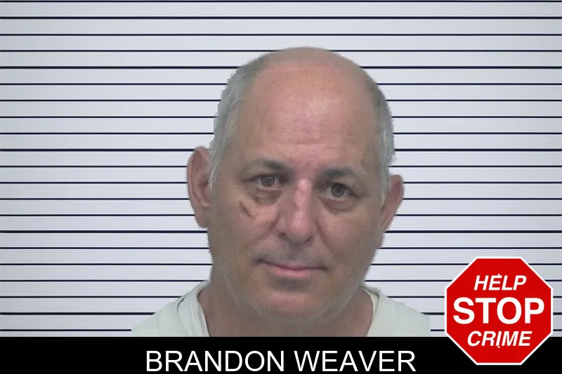 Brandon Weaver mugshot