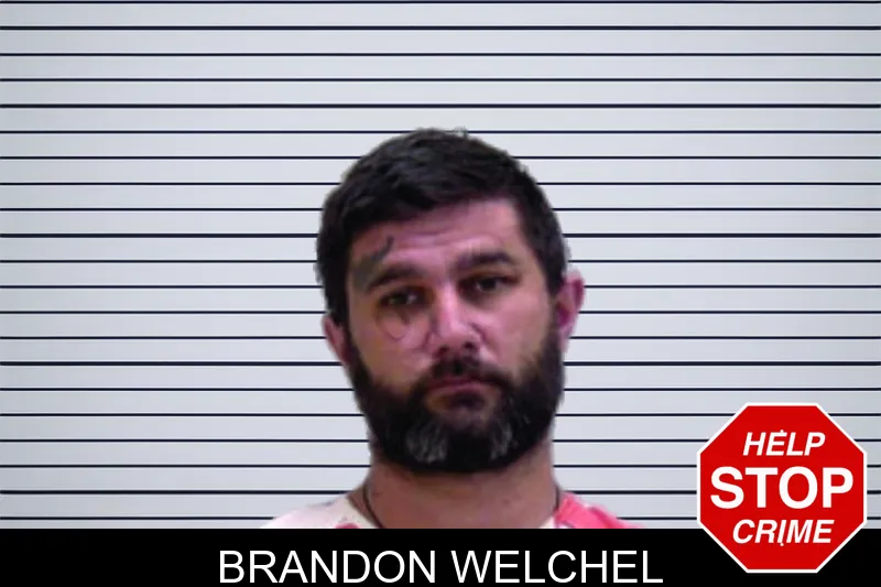 Brandon Welchel mugshot