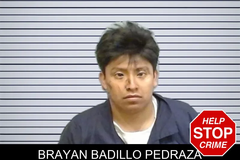 Brayan Badillo Pedraza mugshot