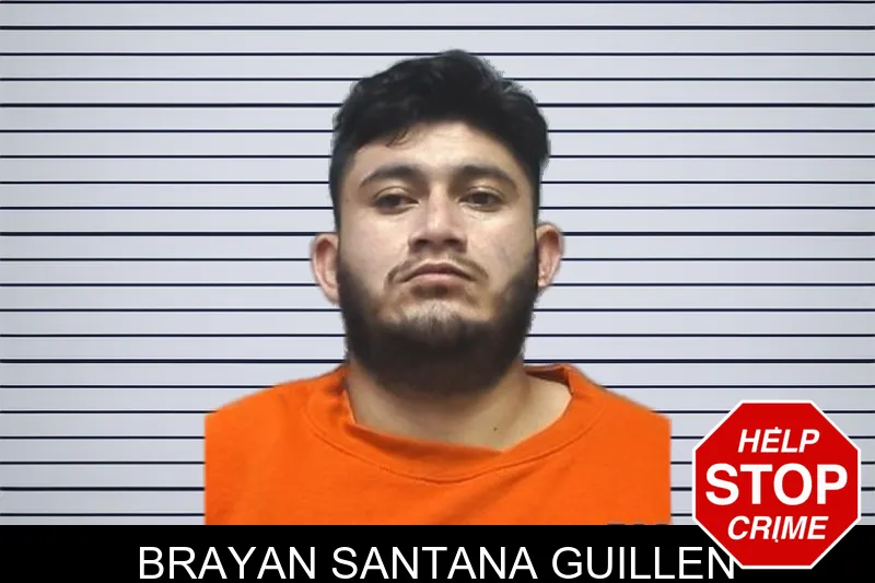 Brayan Santana Guillen mugshot