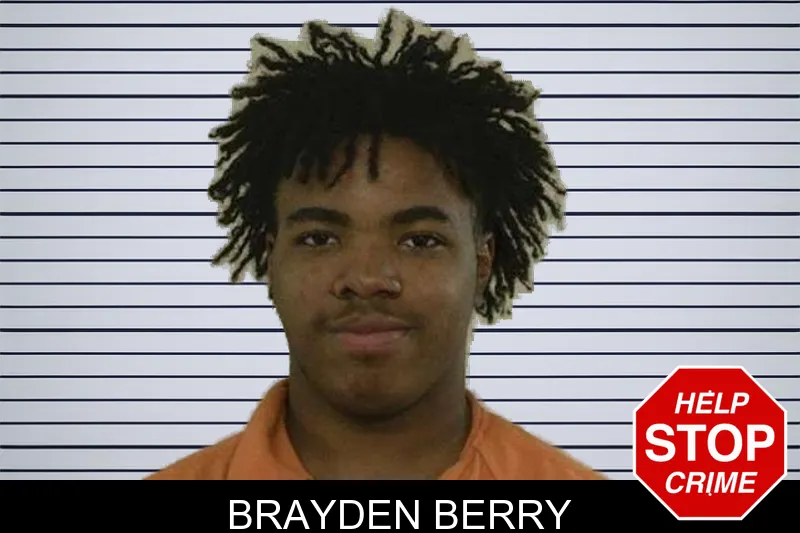 Brayden Berry mugshot