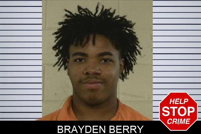 Brayden Berry mugshot