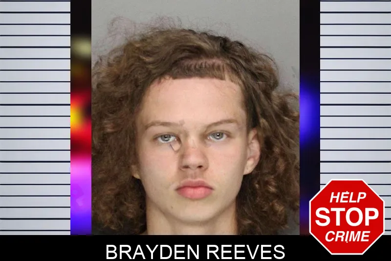 Brayden Reeves mugshot