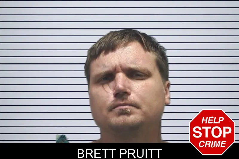 Brett Pruitt mugshot