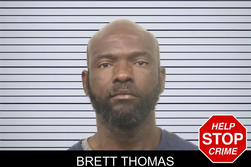 Brett Thomas mugshot