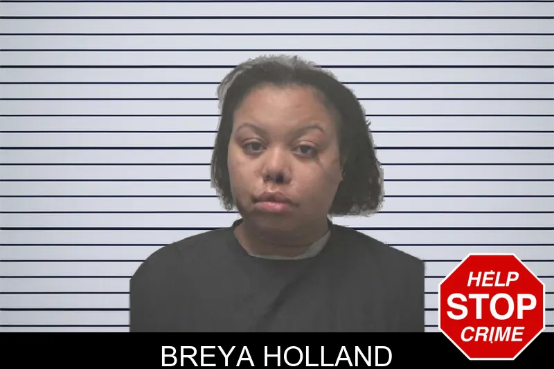 Breya Holland mugshot