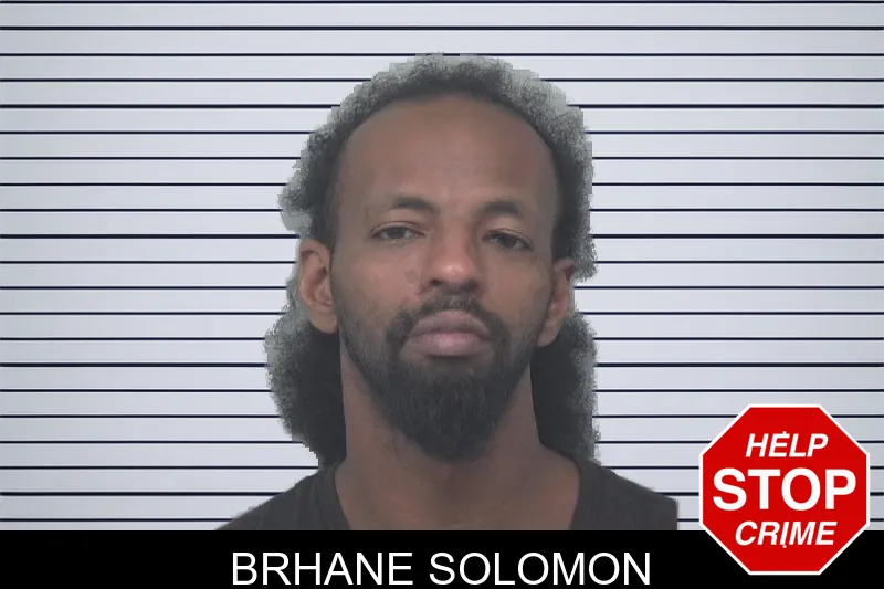 Brhane Solomon mugshot