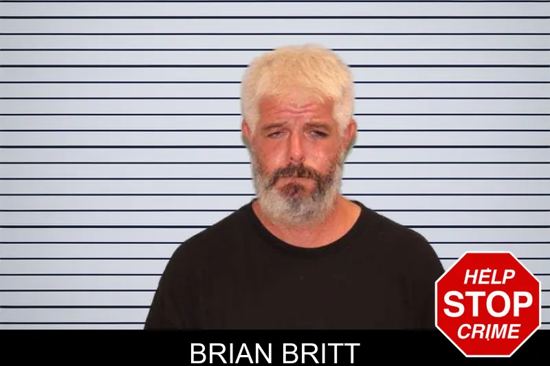 Brian Britt mugshot