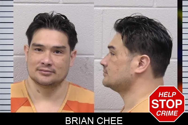 Brian Chee mugshot