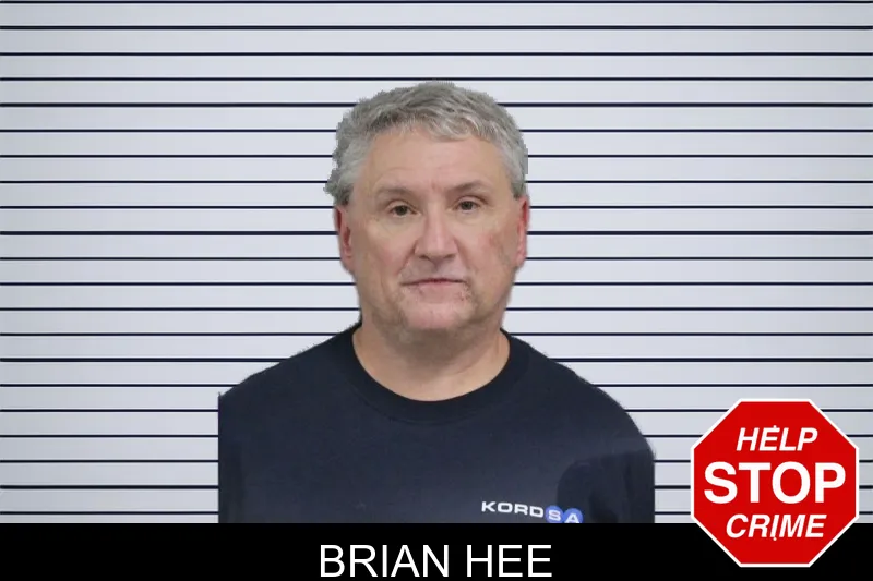 Brian Hee mugshot