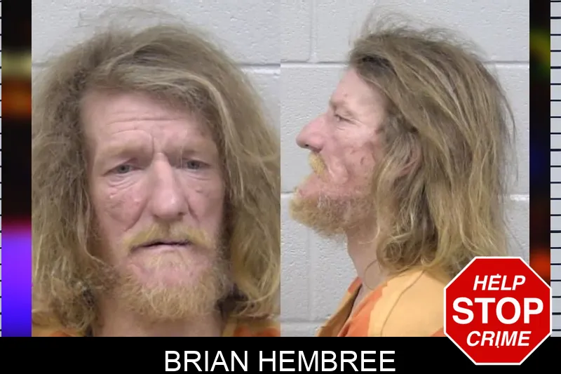Brian Hembree mugshot