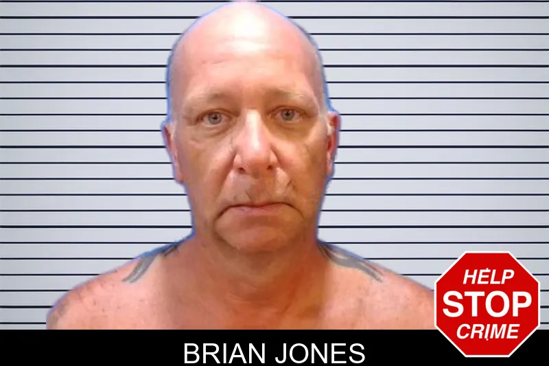 Brian Jones mugshot