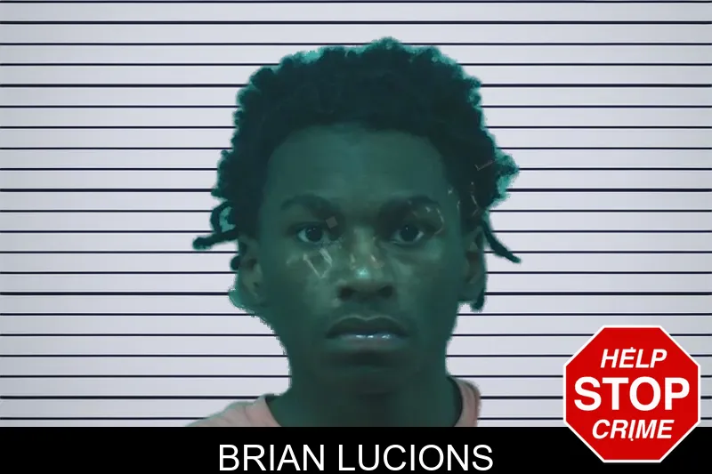 Brian Lucions mugshot
