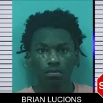 Brian Lucions mugshot