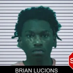 Brian Lucions mugshot