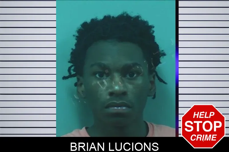Brian Lucions mugshot