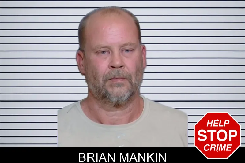 Brian Mankin mugshot