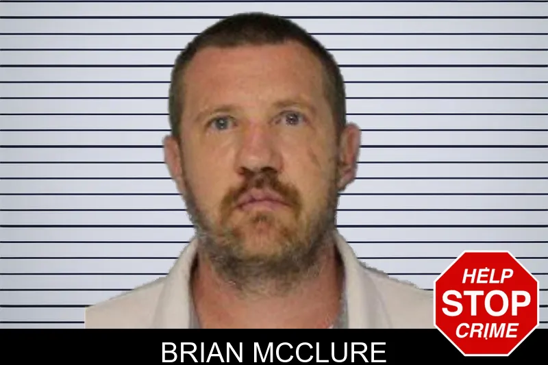 Brian McClure mugshot