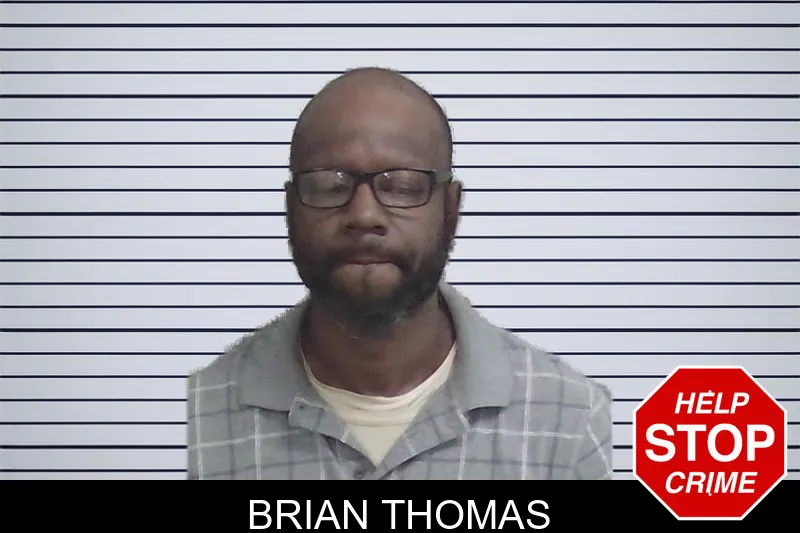 Brian Thomas mugshot