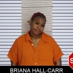 Briana Hall-Carr mugshot