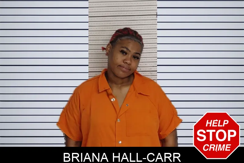 Briana Hall-Carr mugshot