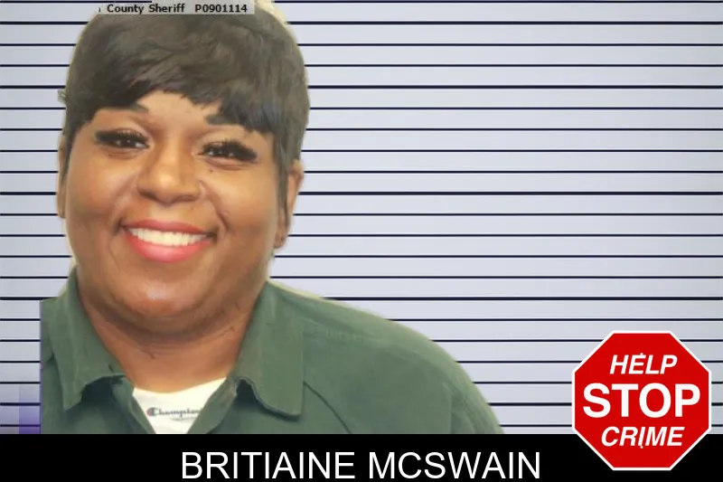 Britiaine McSwain mugshot