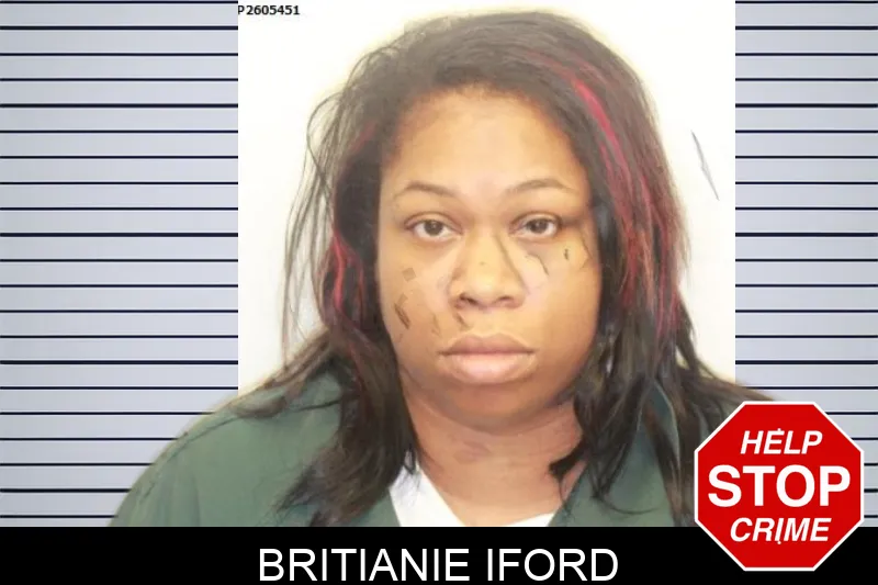 Britianie Iford mugshot