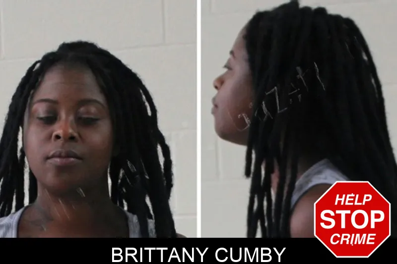 Brittany Cumby mugshot