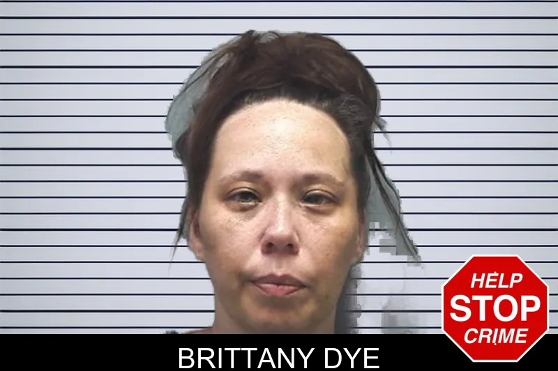 Brittany Dye mugshot