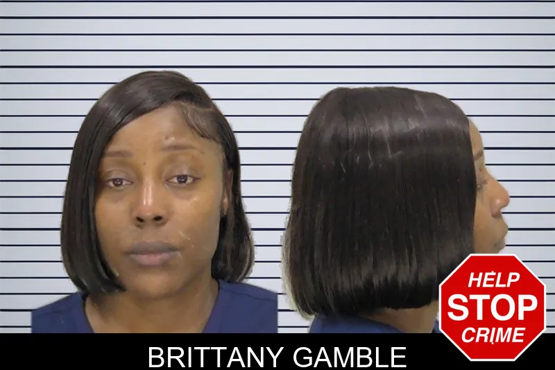Brittany Gamble mugshot