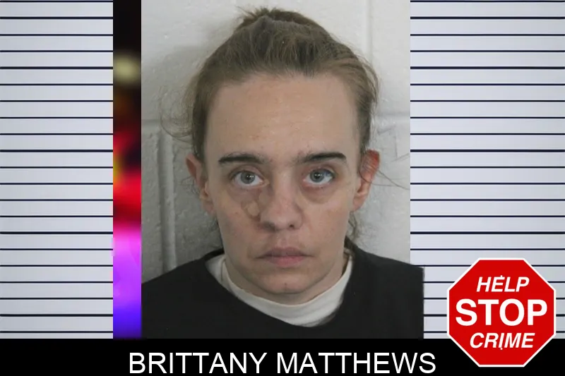 Brittany Matthews mugshot