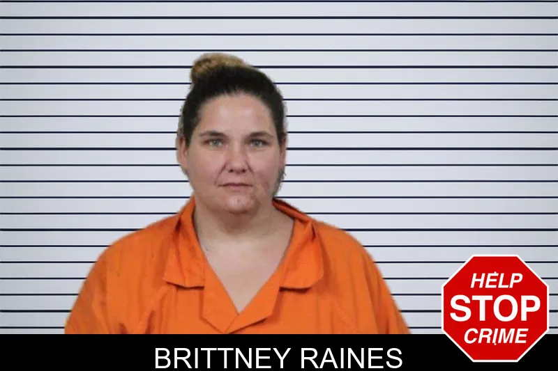 Brittney Raines mugshot