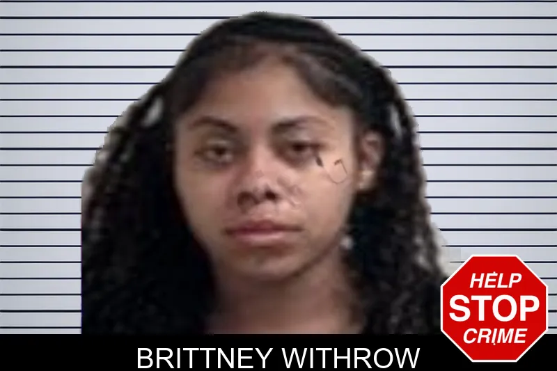 Brittney Withrow mugshot