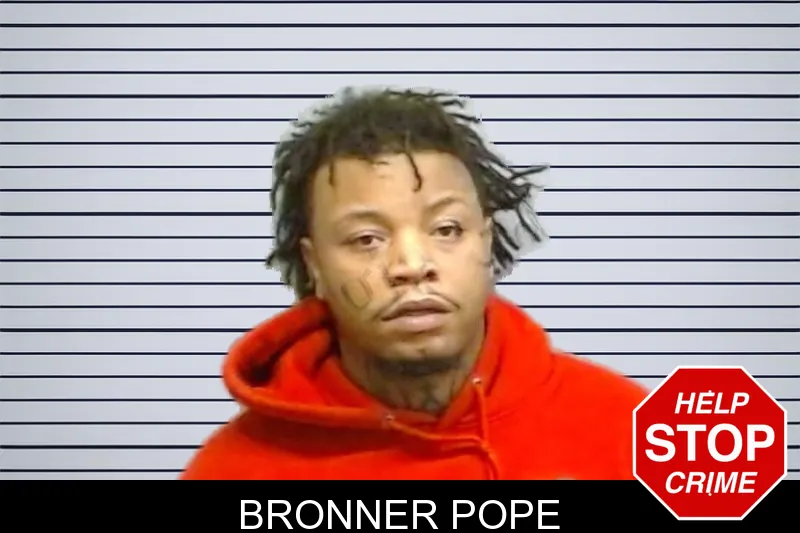 Bronner Pope mugshot