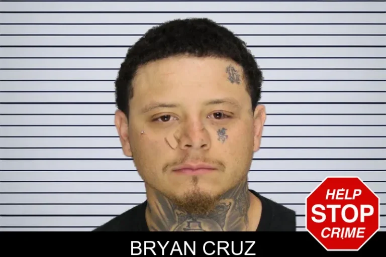 Bryan Cruz mugshot – Cobb County , Georgia Bryan Cruz