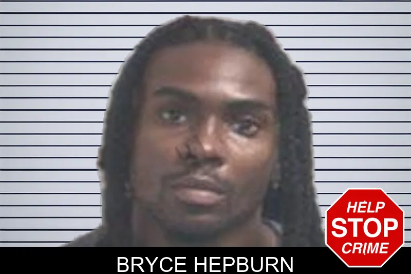 Bryce Hepburn mugshot