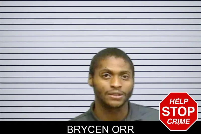 Brycen Orr mugshot