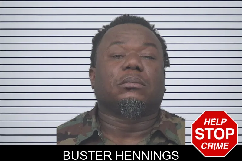 Buster Hennings mugshot