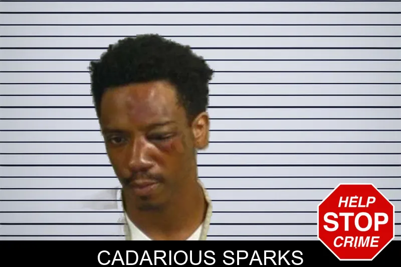 Cadarious Sparks mugshot